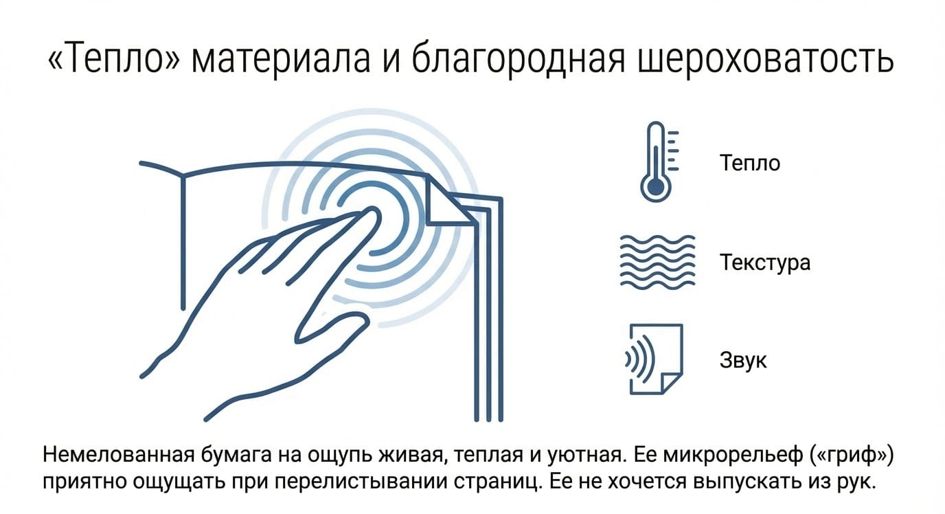 Немелованная (каландрированная) бумага: преимущества, виды и применение в типографии