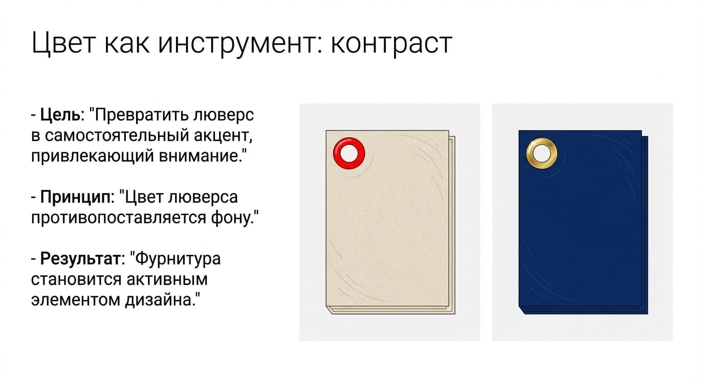 Люверсы в типографии: виды, преимущества и применение