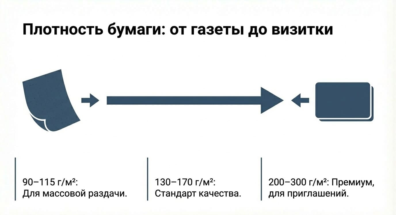 Листовка в типографии: виды, материалы и способы печати