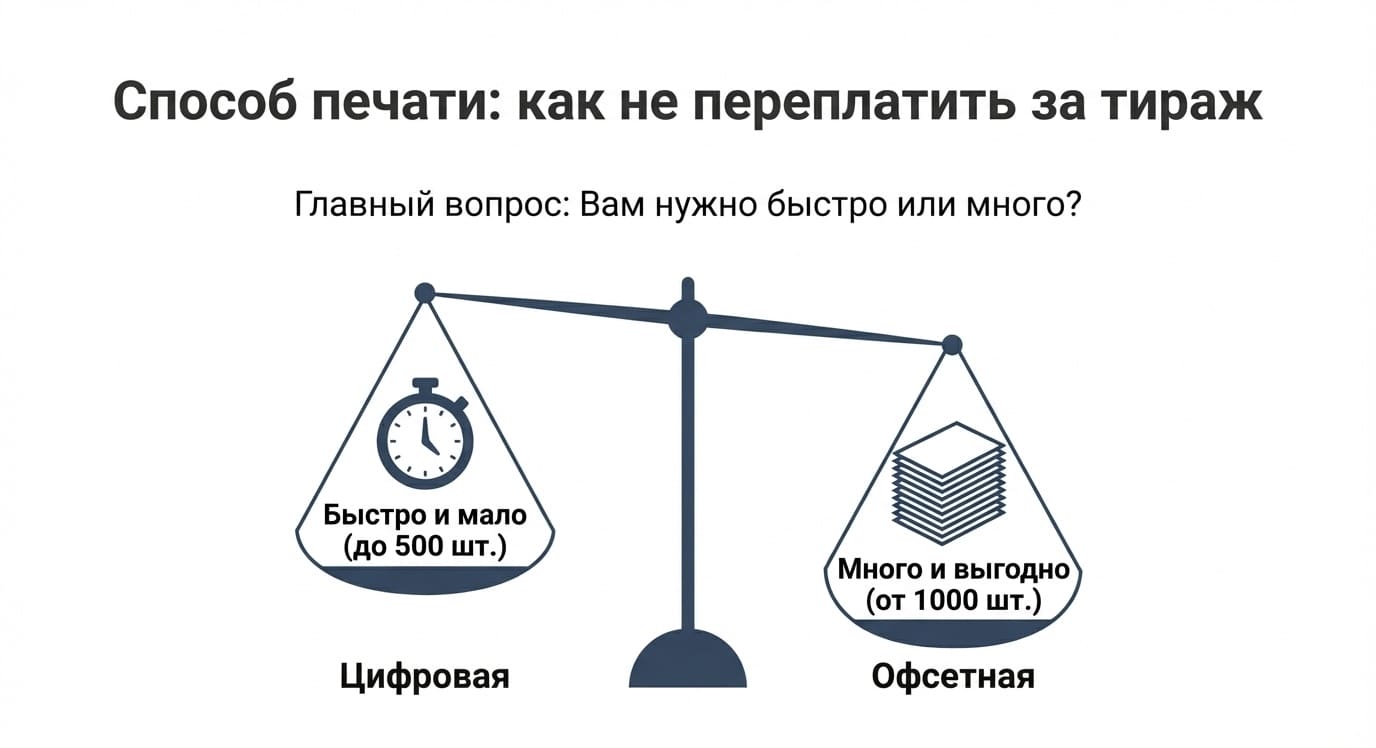 Листовка в типографии: виды, материалы и способы печати