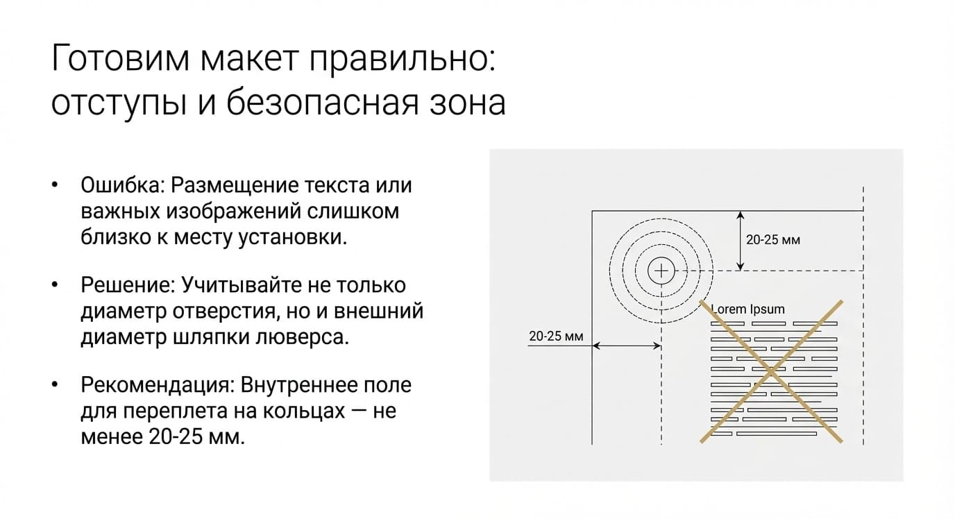 Люверсы в типографии: виды, преимущества и применение