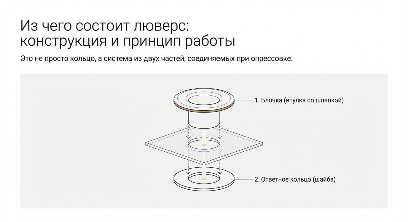 Люверсы в типографии: виды, преимущества и применение