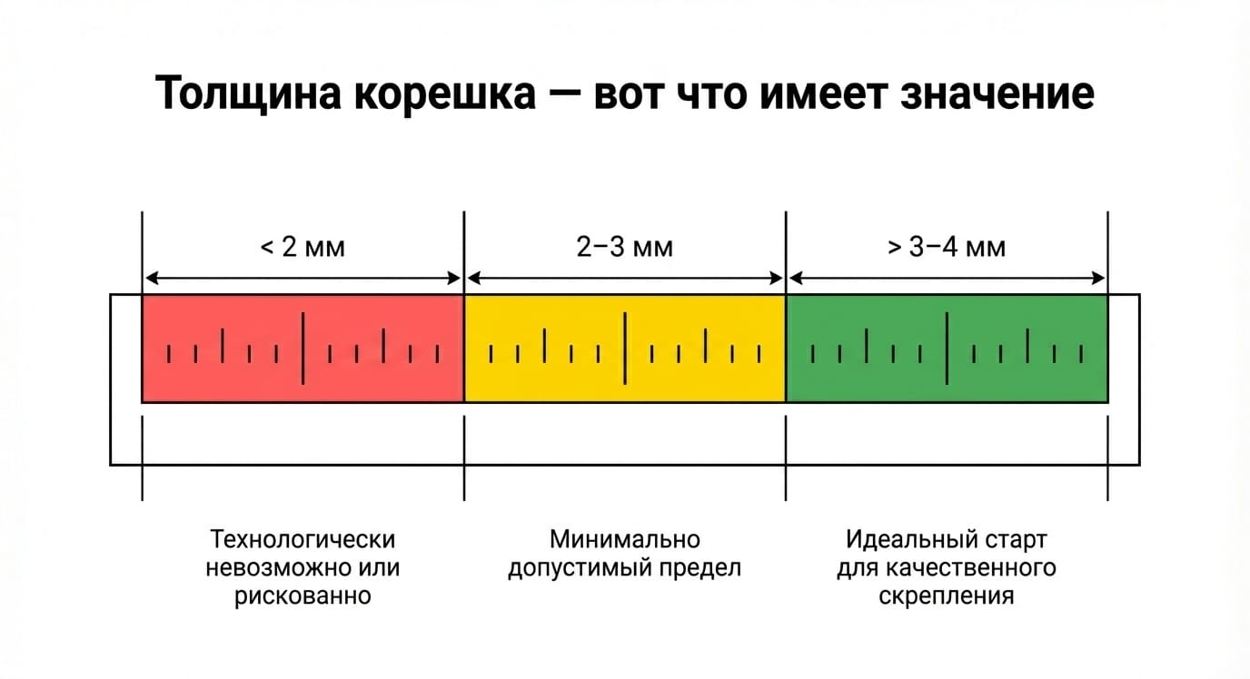 Сколько страниц нужно, чтобы склеить брошюру на КБС?