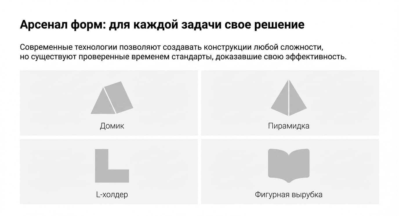 Тейбл-тент: определение, виды и применение в типографии и рекламе