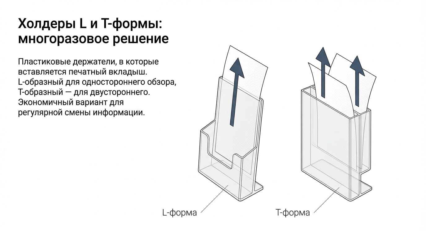 Тейбл-тент: определение, виды и применение в типографии и рекламе