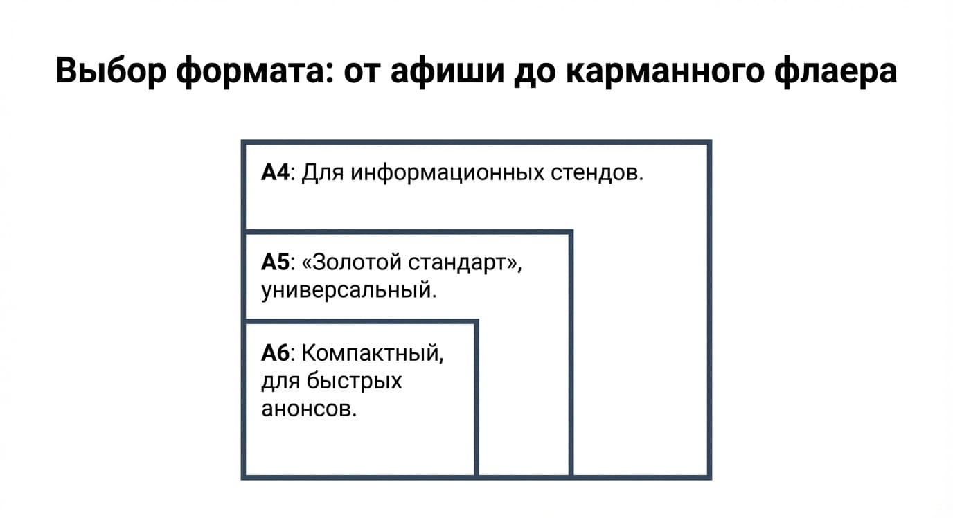 Листовка в типографии: виды, материалы и способы печати