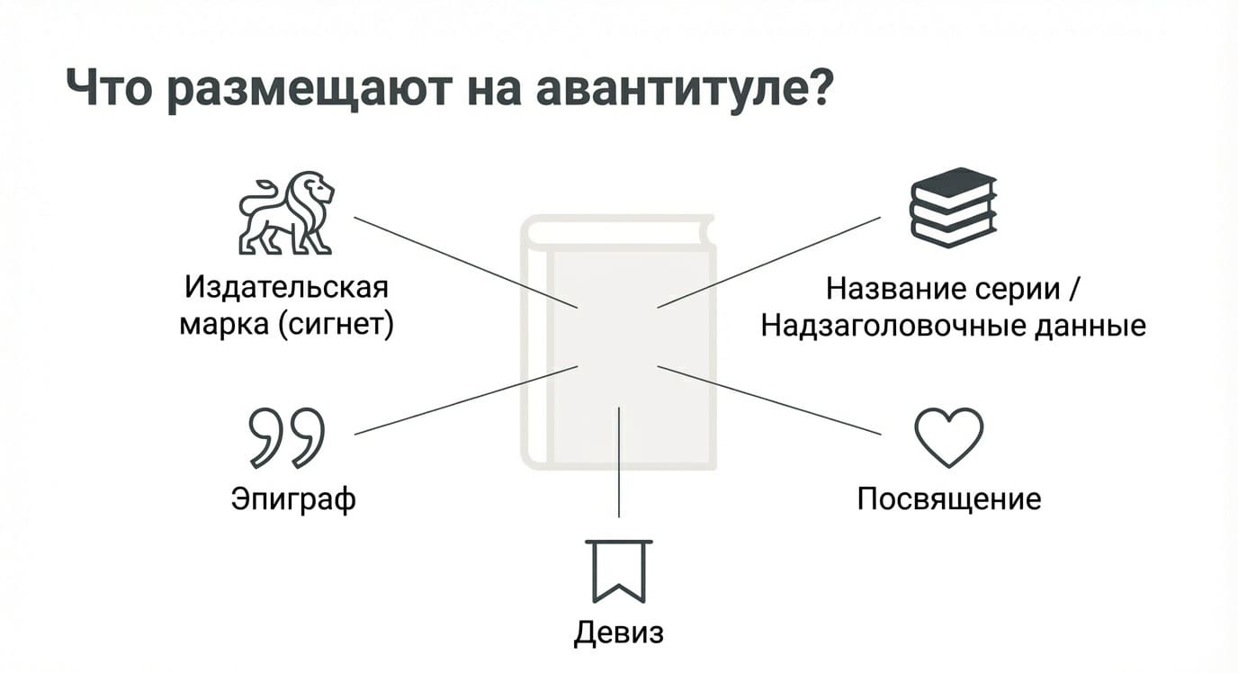 Авантитул: определение, происхождение и роль в книгоиздательстве