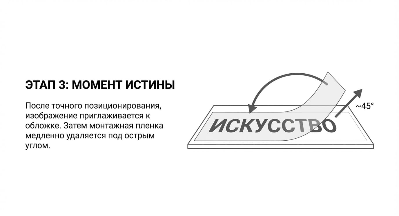 Монтажная пленка в типографии