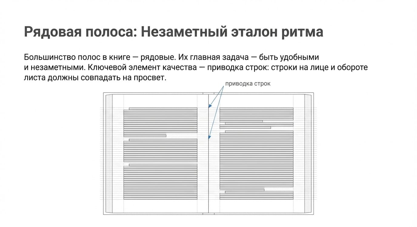 Полоса в типографии