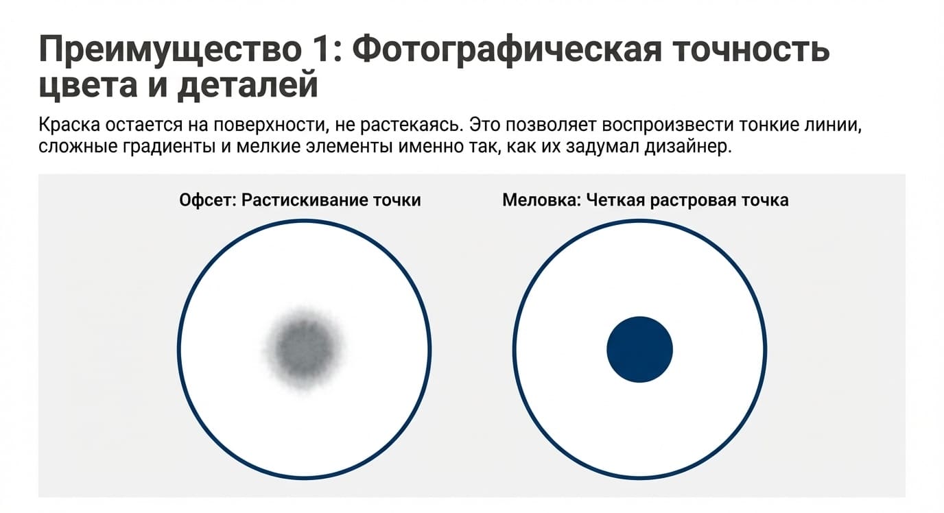 Мелованная бумага в типографии: виды, преимущества и применение