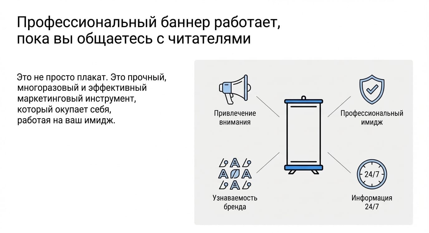 Баннерная ткань: характеристики, виды и применение в продвижении книг