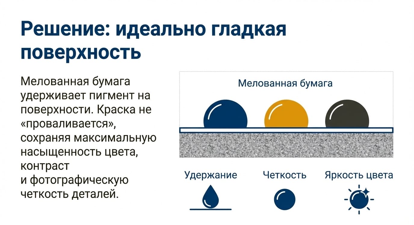 Мелованная бумага в типографии: виды, преимущества и применение