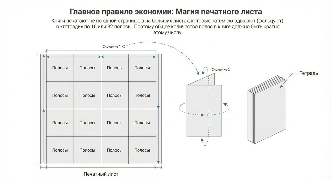 Полоса в типографии
