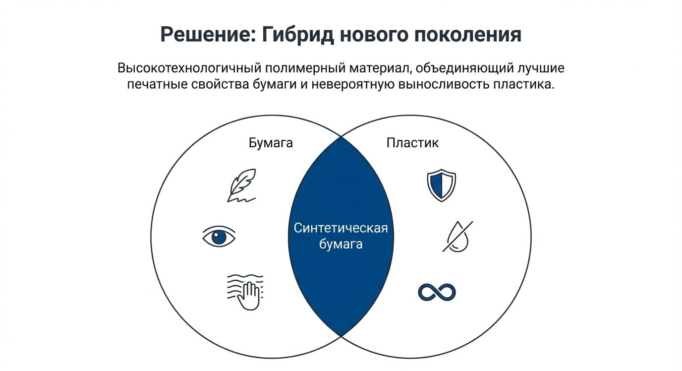Синтетическая бумага: виды, преимущества и применение в типографии