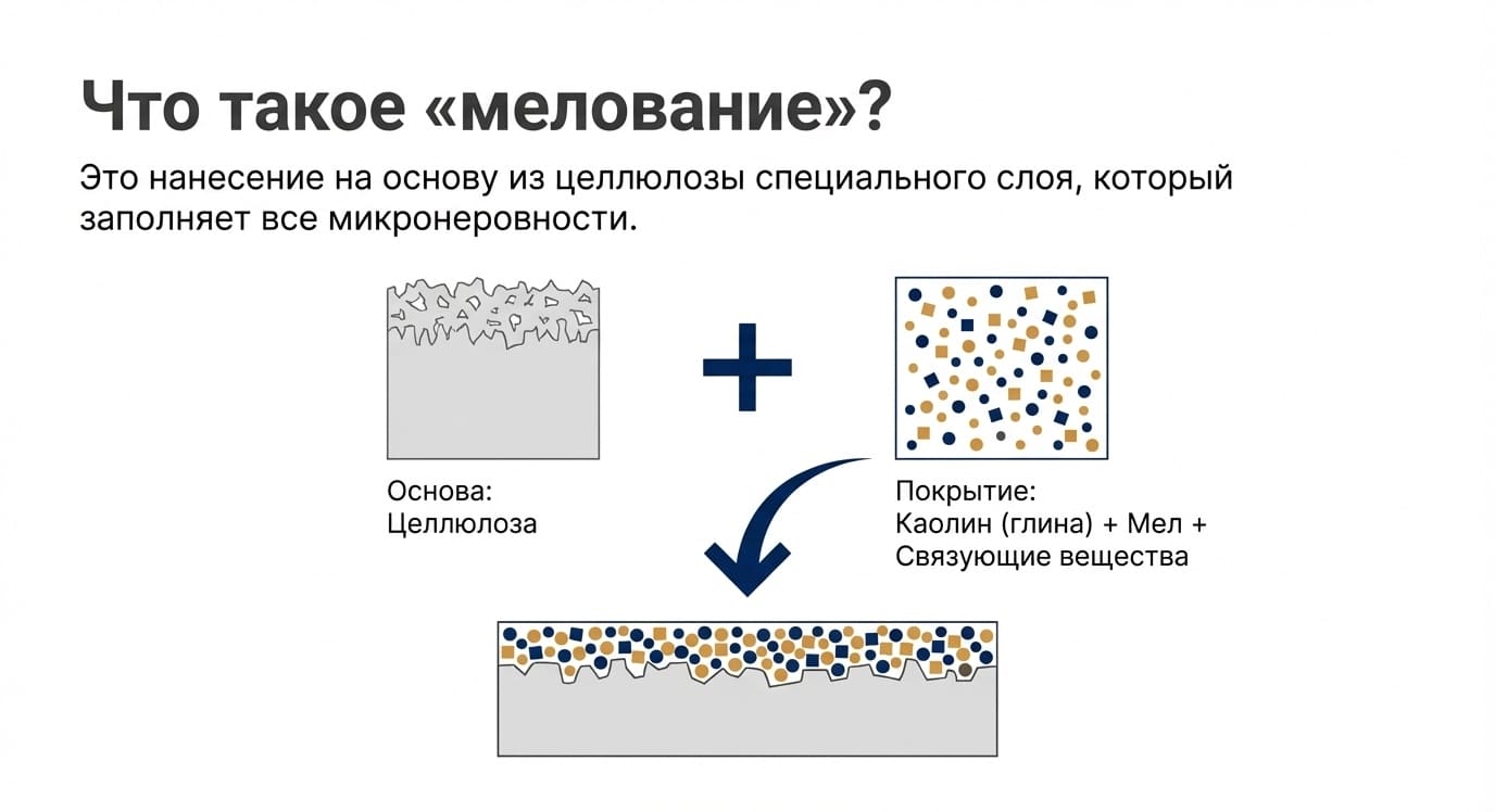 Мелованная бумага в типографии: виды, преимущества и применение
