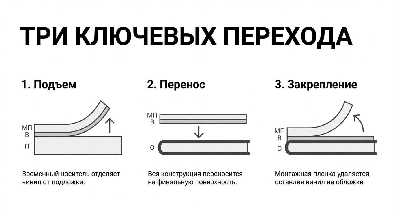 Монтажная пленка в типографии
