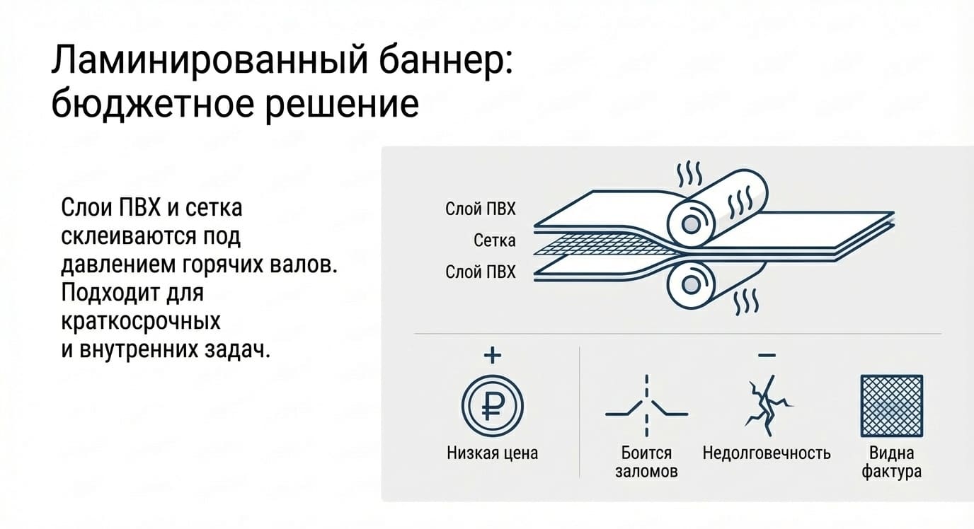 Баннерная ткань: характеристики, виды и применение в продвижении книг