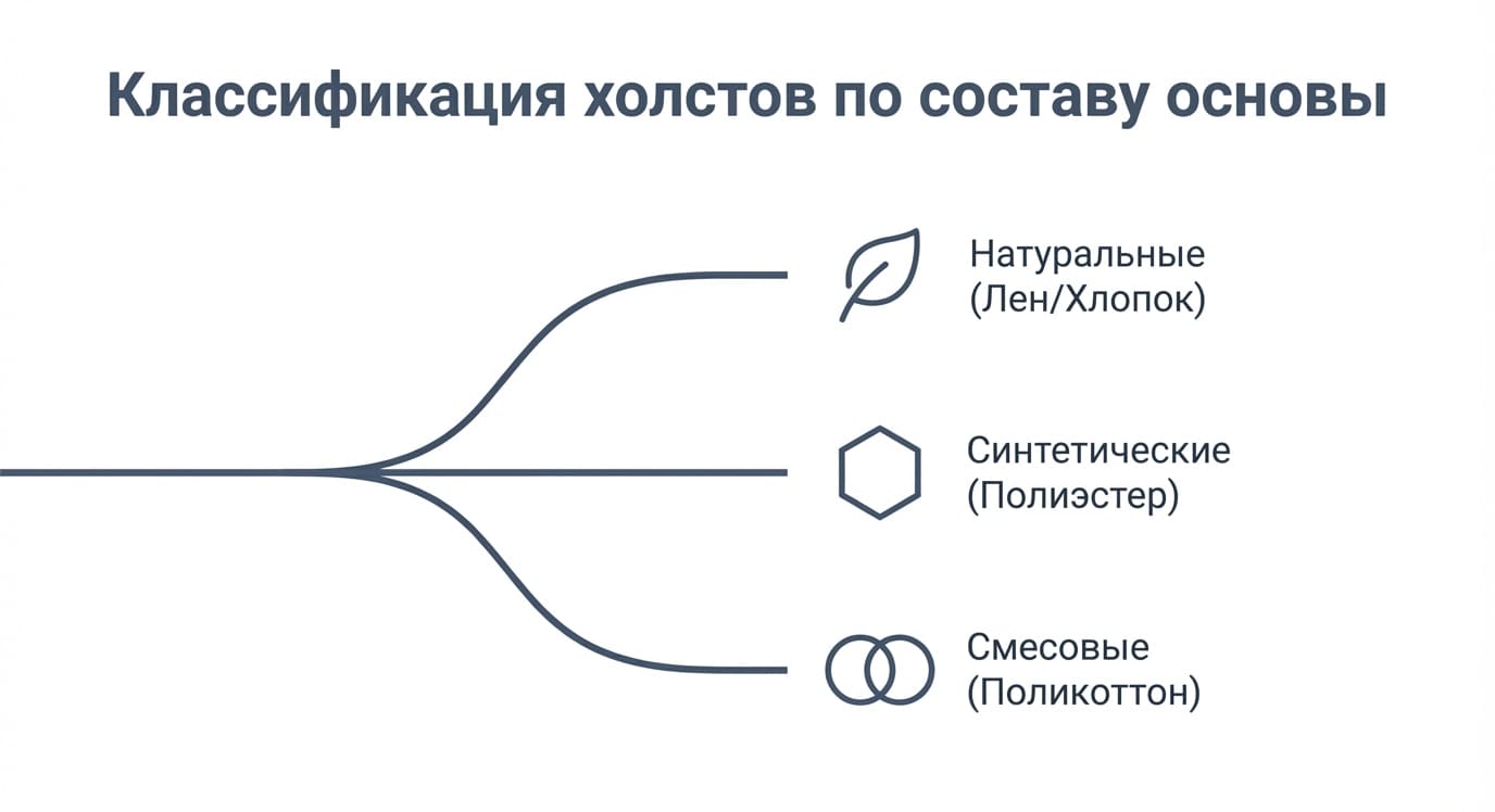Холст в типографии: виды, состав и применение в печатной промышленности