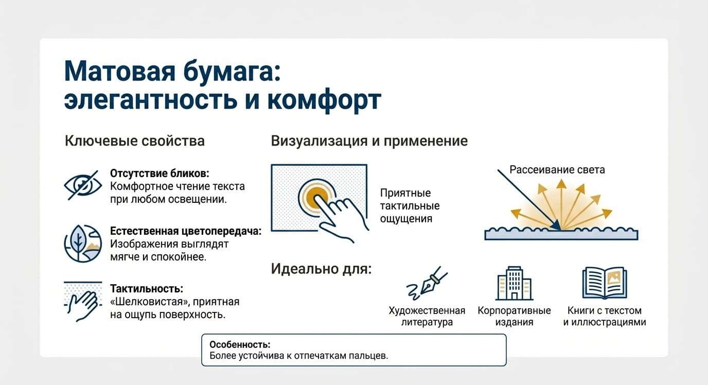 Мелованная бумага в типографии: виды, преимущества и применение