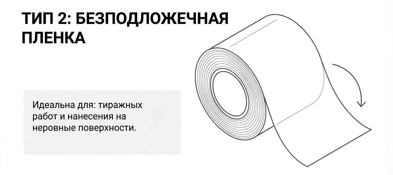 Монтажная пленка в типографии