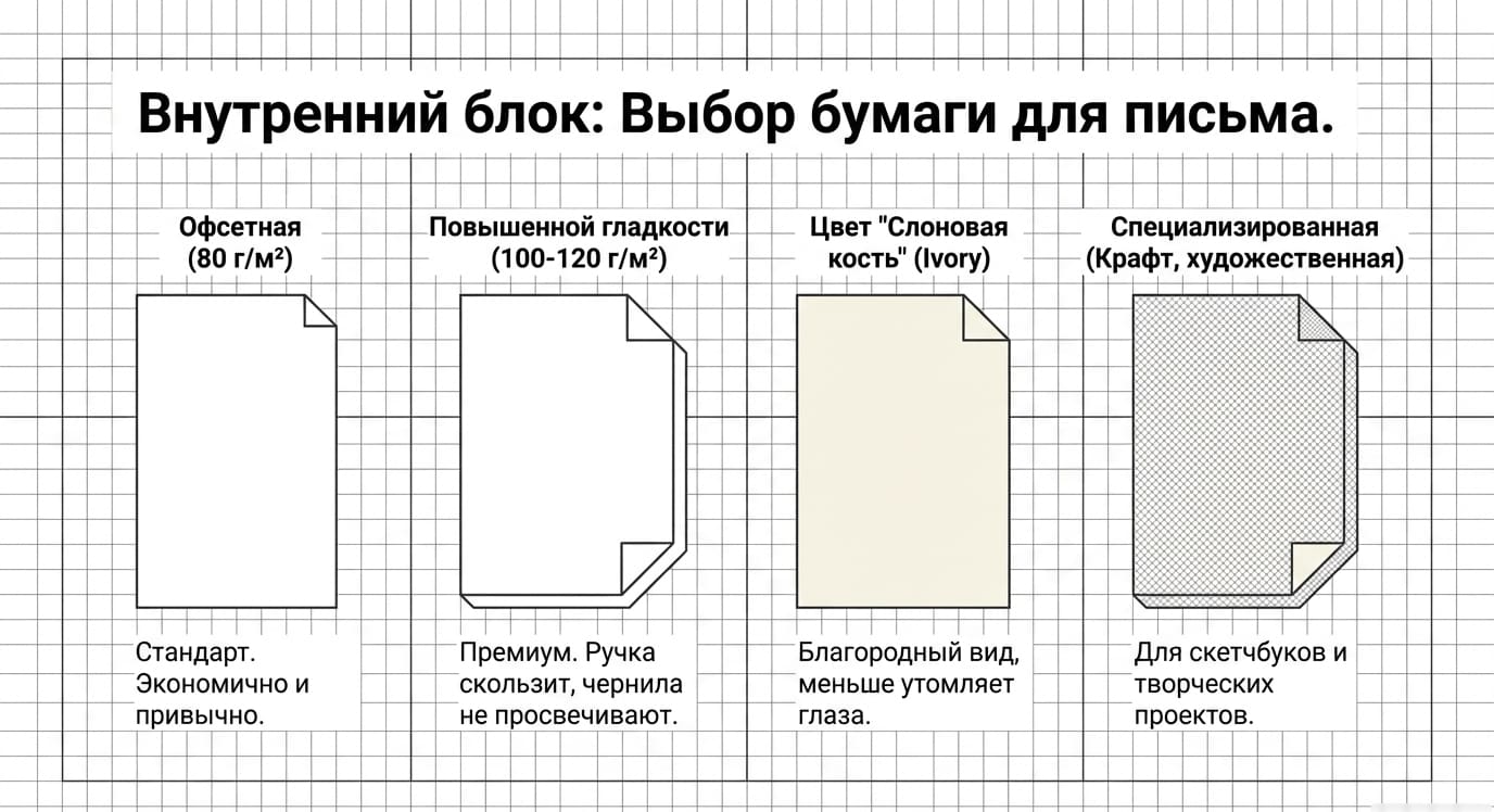 Блокноты: виды, применение и роль в типографии