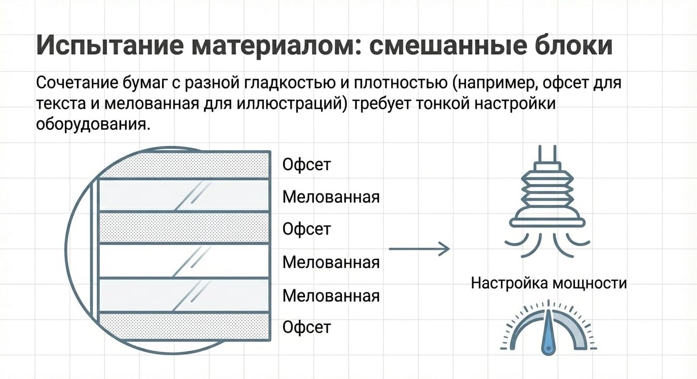 Листоподбор в типографии: процесс, виды материалов и влияние на печать