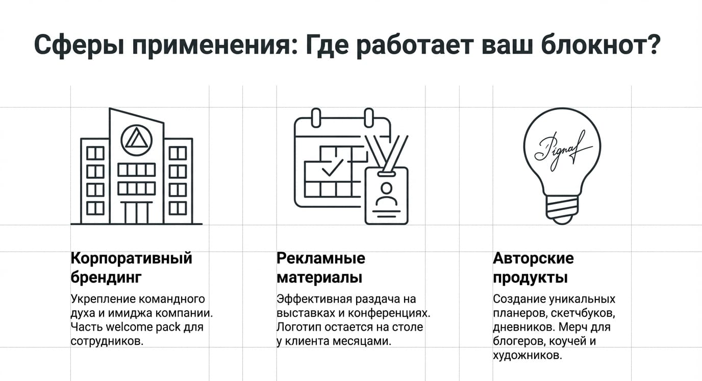 Блокноты: виды, применение и роль в типографии