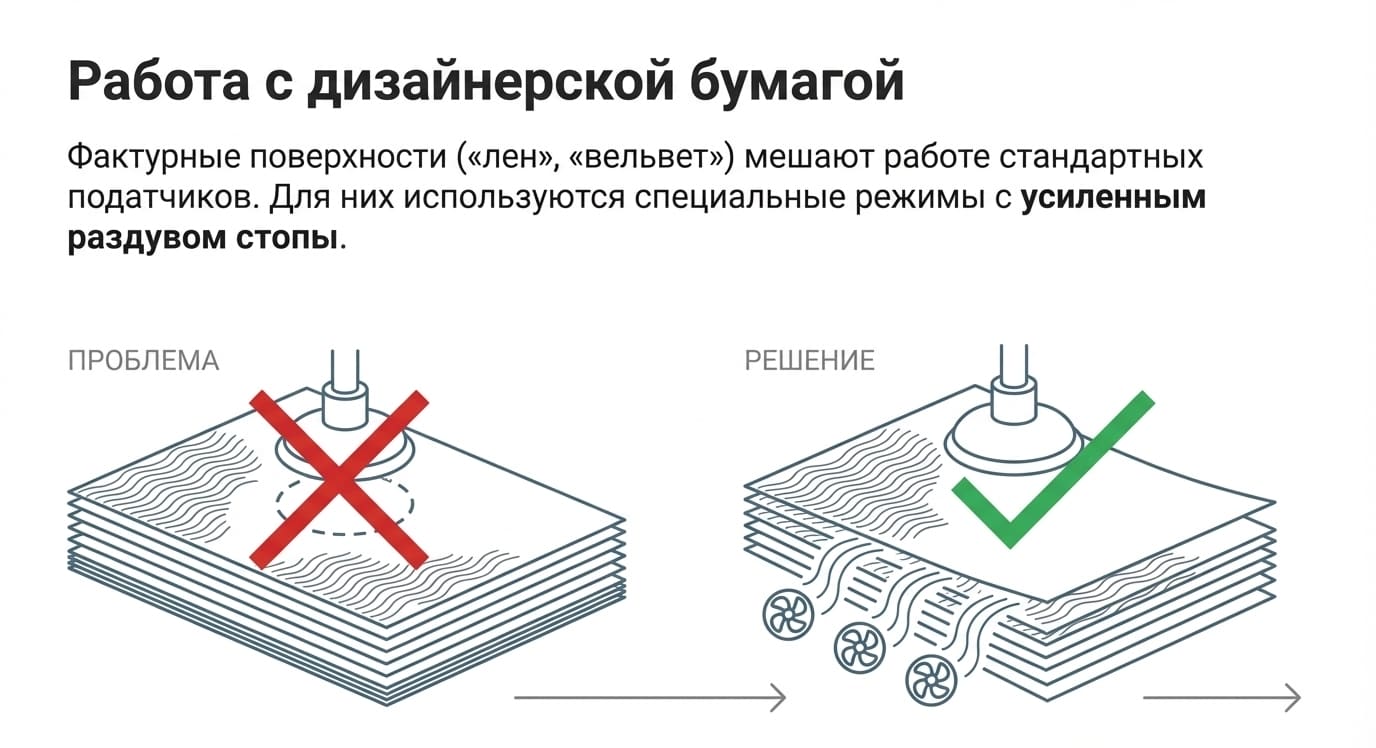 Листоподбор в типографии: процесс, виды материалов и влияние на печать