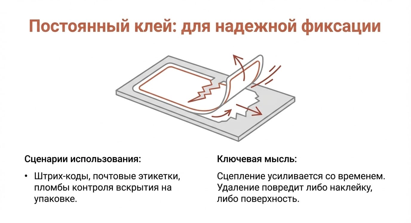 Самоклеящаяся бумага: определение, виды и применение в типографии