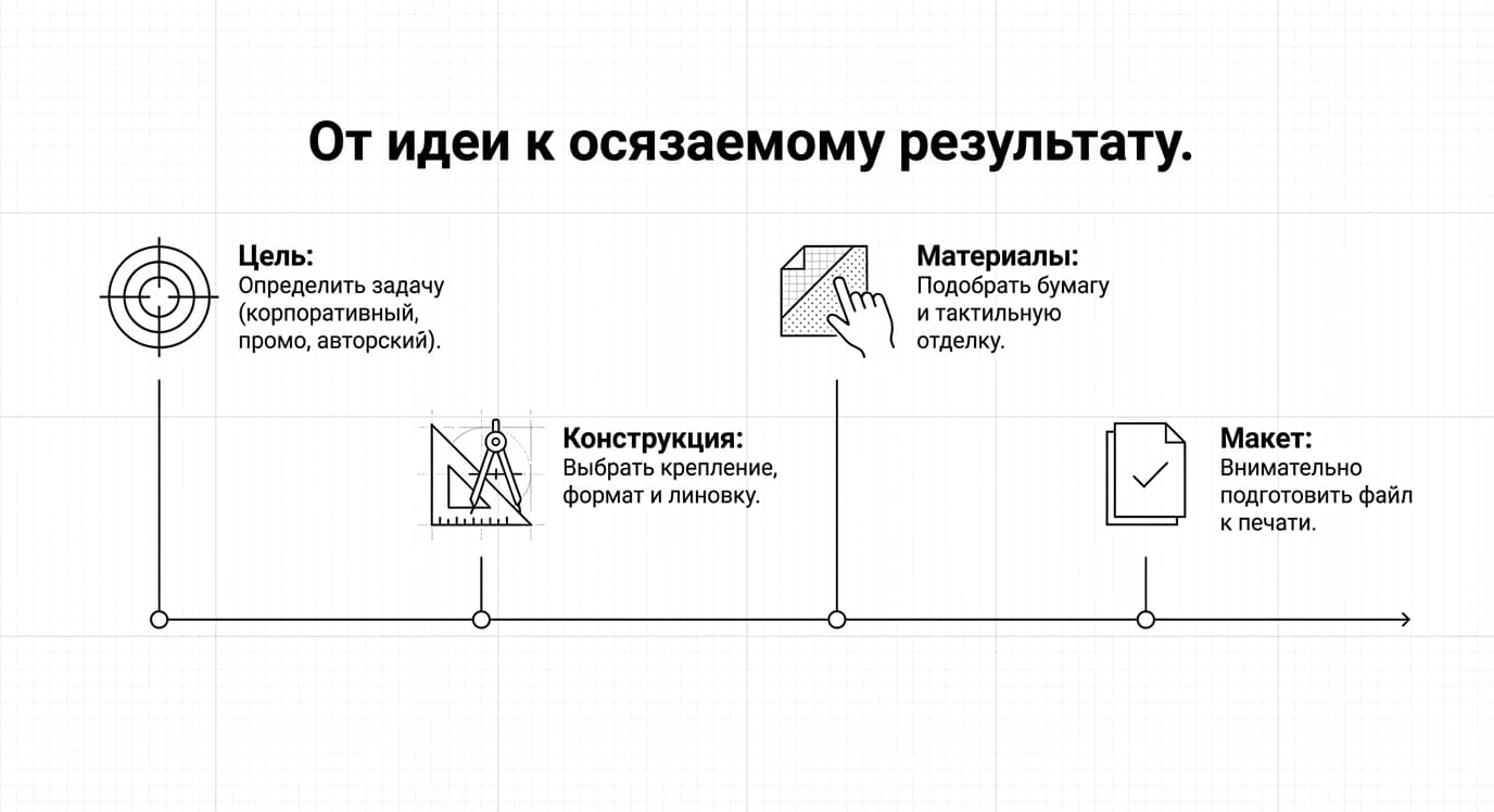 Блокноты: виды, применение и роль в типографии