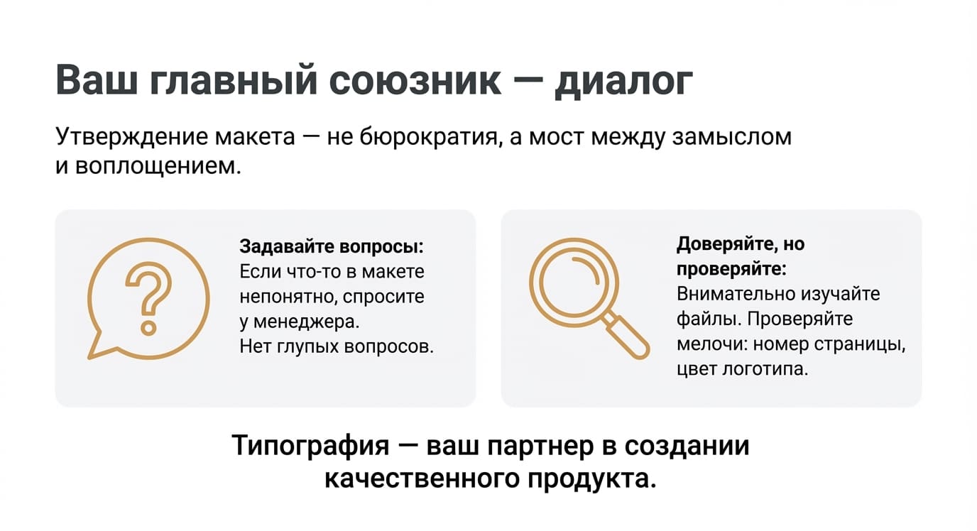 Макет на утверждение в типографии: процесс, роль и преимущества