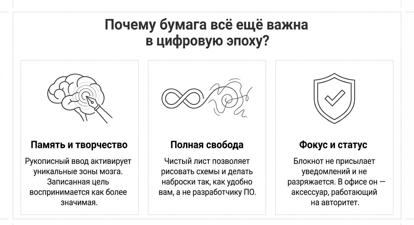 Блокноты: виды, применение и роль в типографии