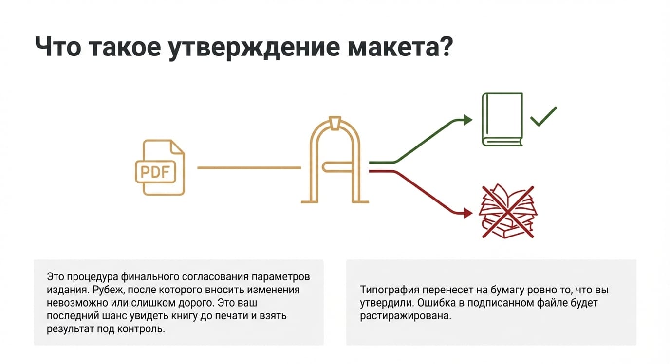 Макет на утверждение в типографии: процесс, роль и преимущества
