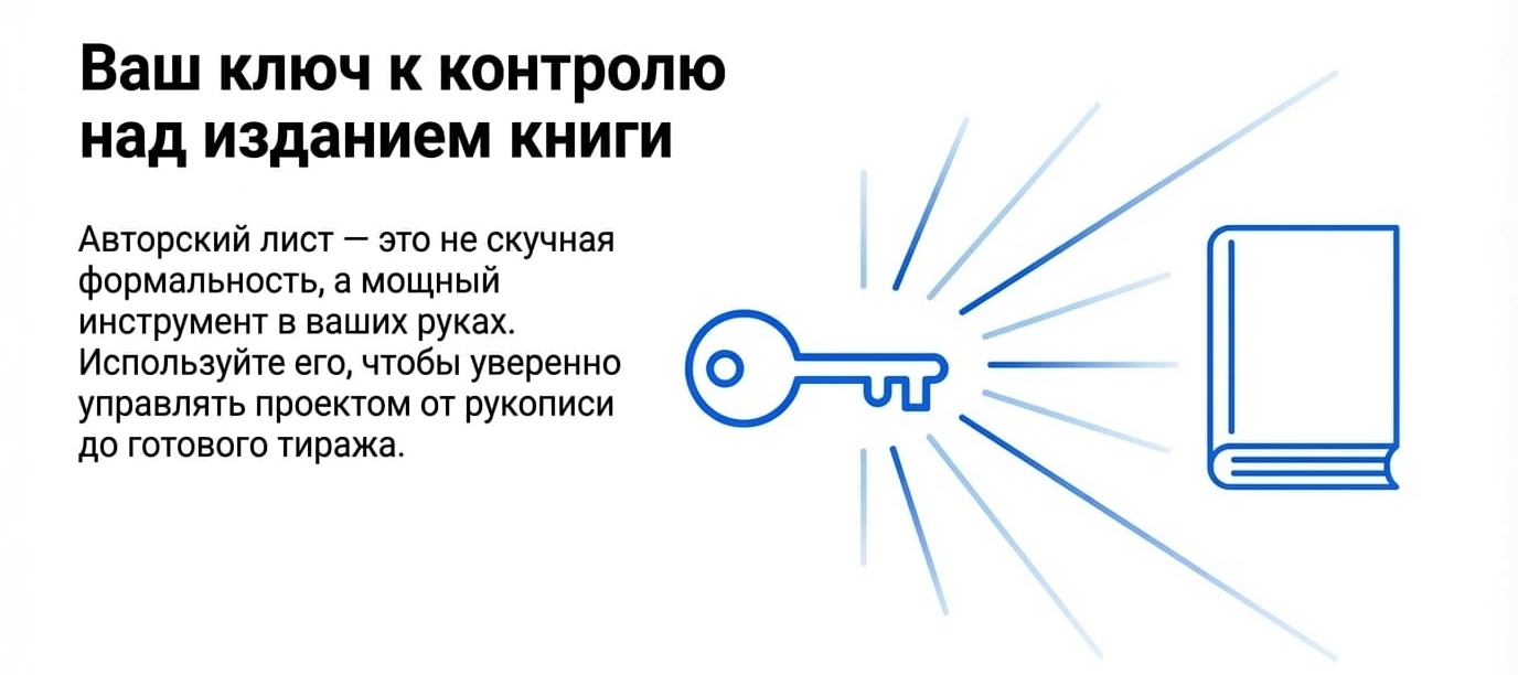 Авторский лист: что это, роль и значение в книгоиздательстве
