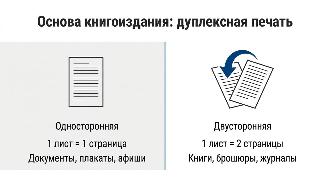 Двусторонняя печать: технологии, преимущества и применение в типографии
