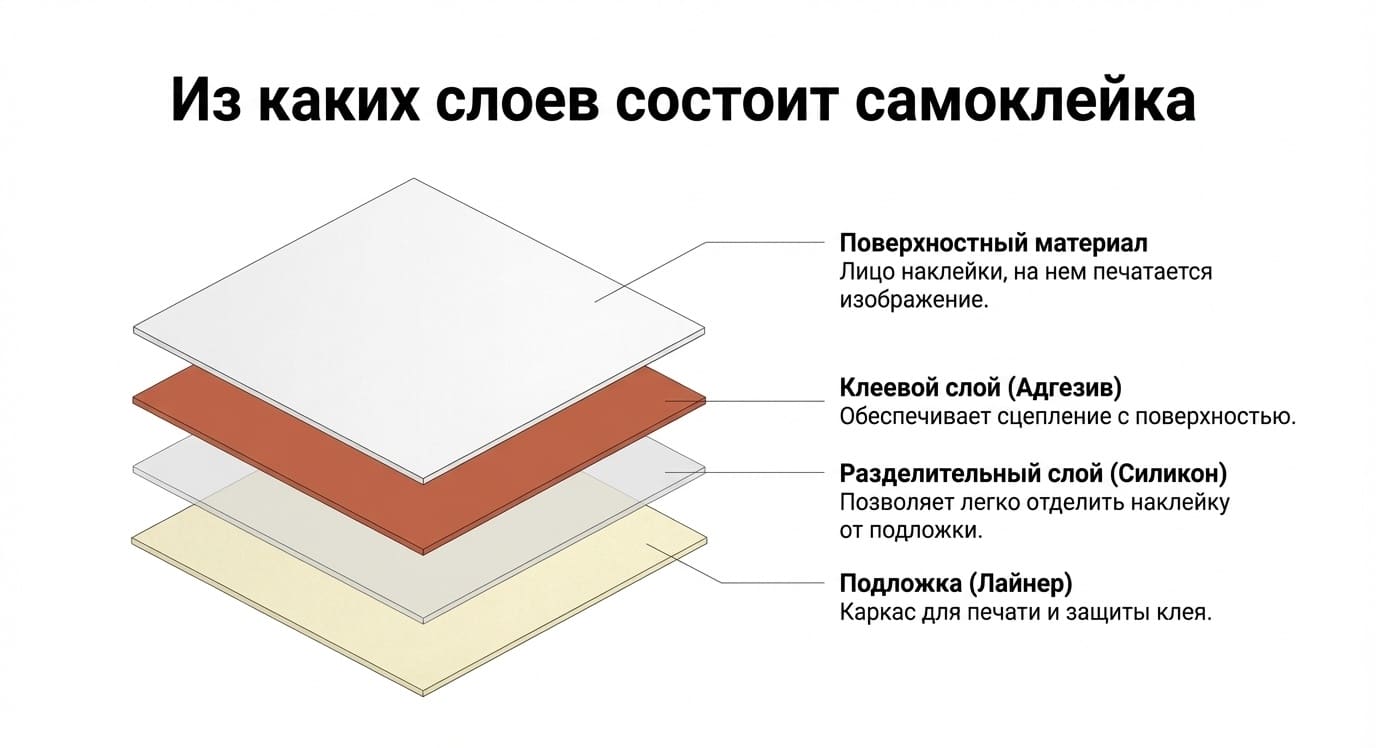 Самоклеящаяся бумага: определение, виды и применение в типографии