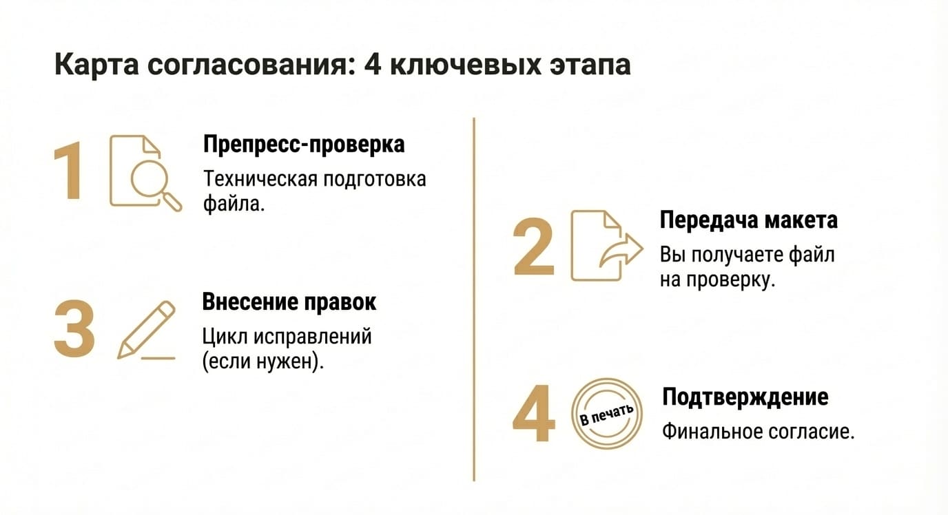 Макет на утверждение в типографии: процесс, роль и преимущества