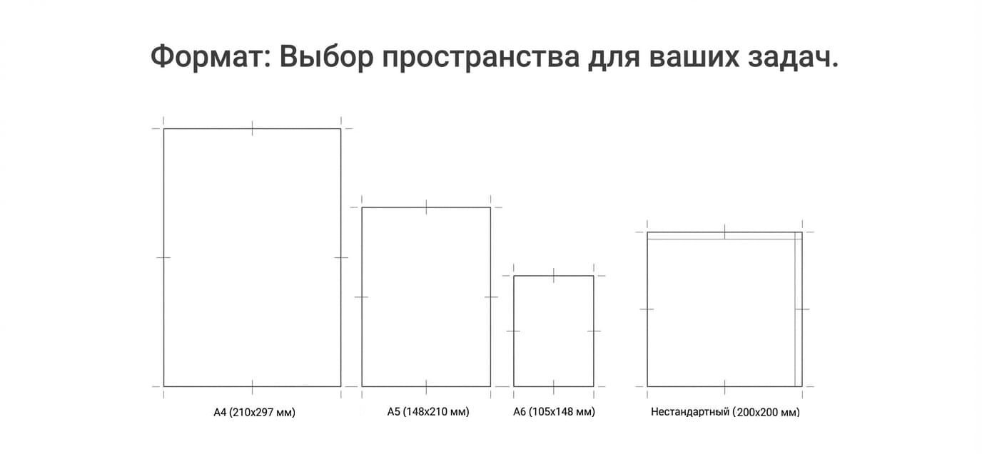 Блокноты: виды, применение и роль в типографии