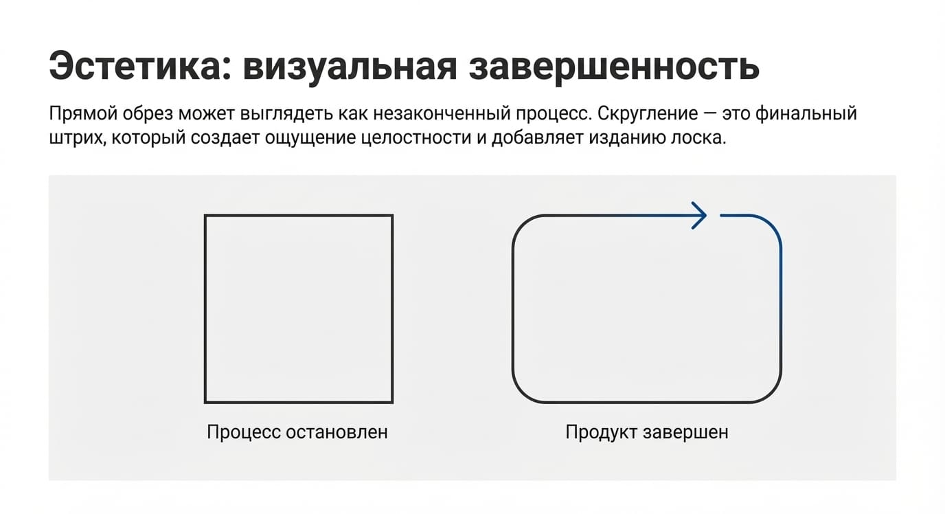 Скругление углов: значение, преимущества и применение в типографии