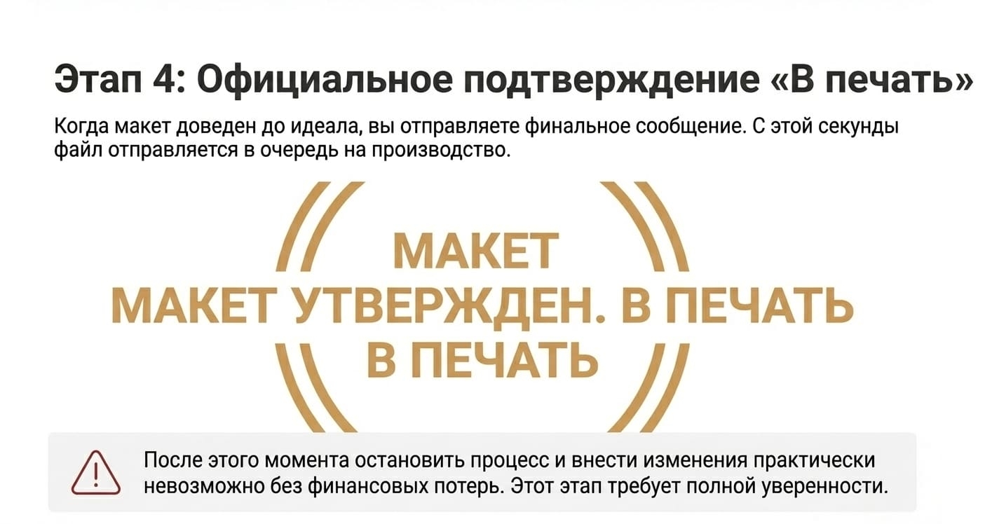 Макет на утверждение в типографии: процесс, роль и преимущества