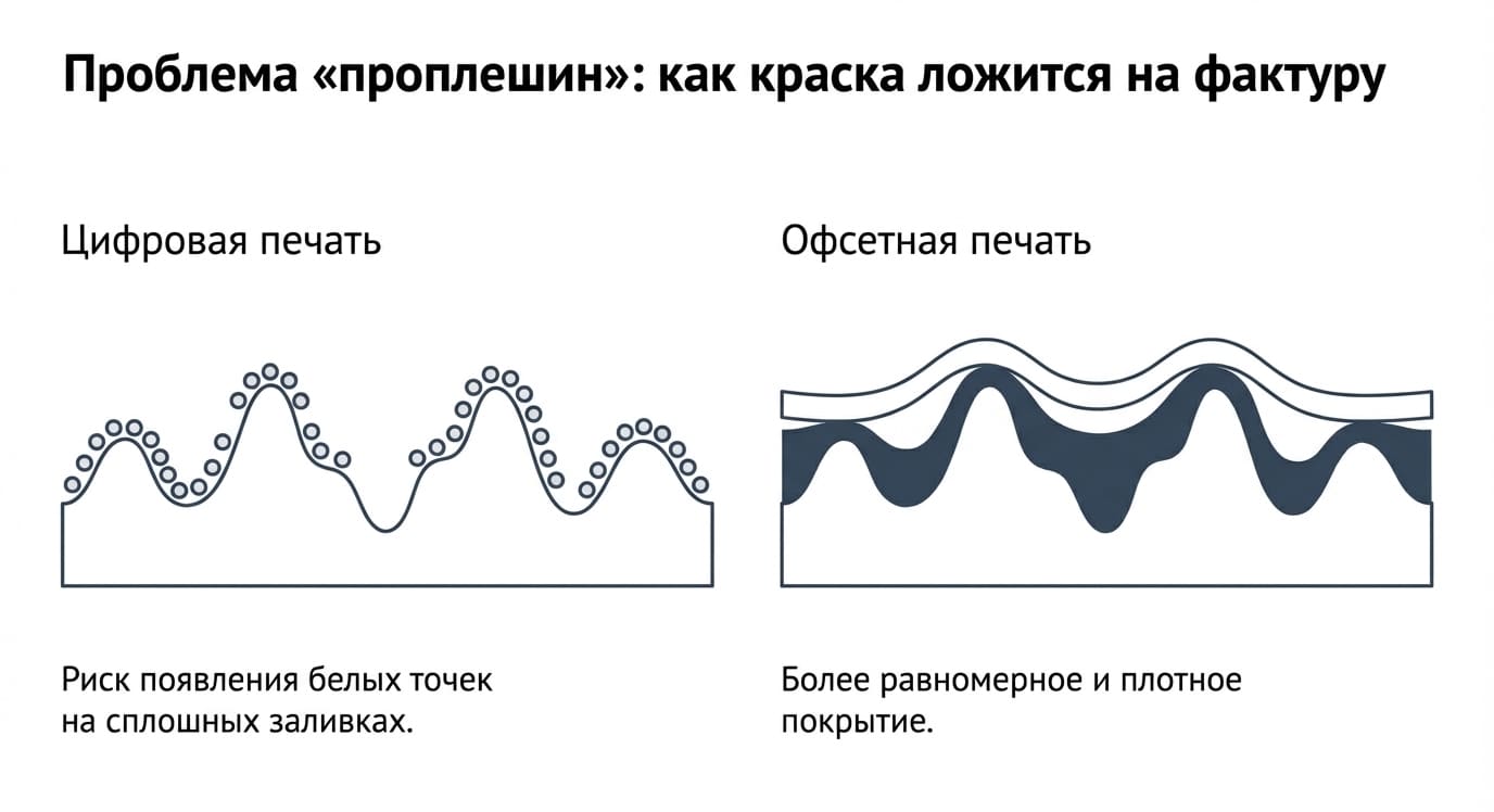 Дизайнерская бумага «лён»: виды, преимущества и применение в типографии
