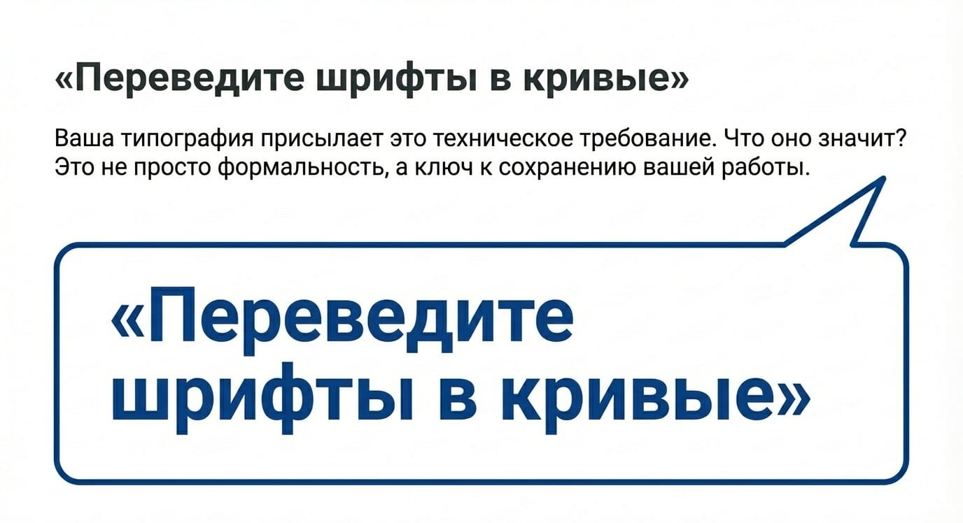 Шрифты в кривые: процесс конвертации и его значение в типографии