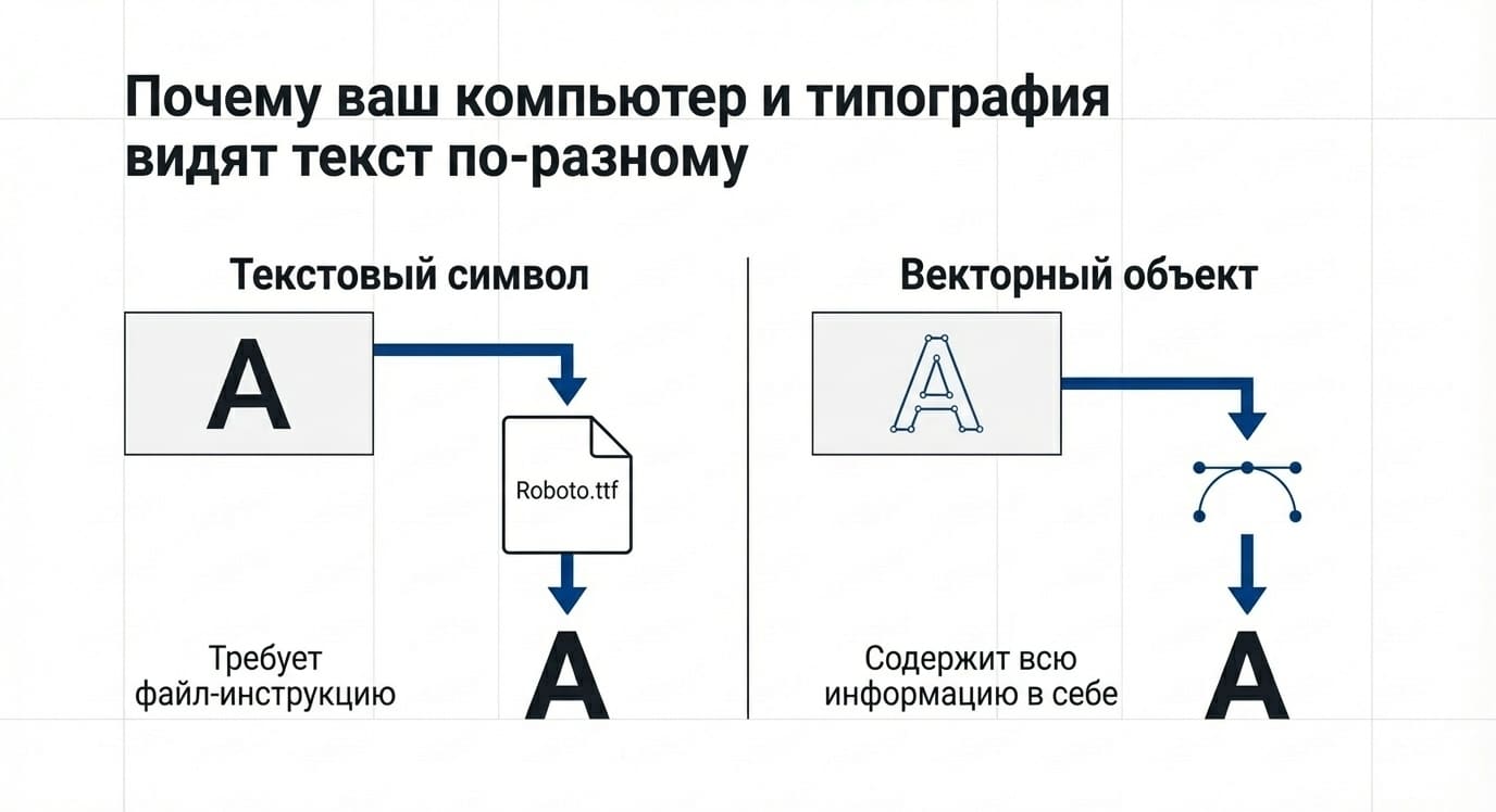 Шрифты в кривые: процесс конвертации и его значение в типографии