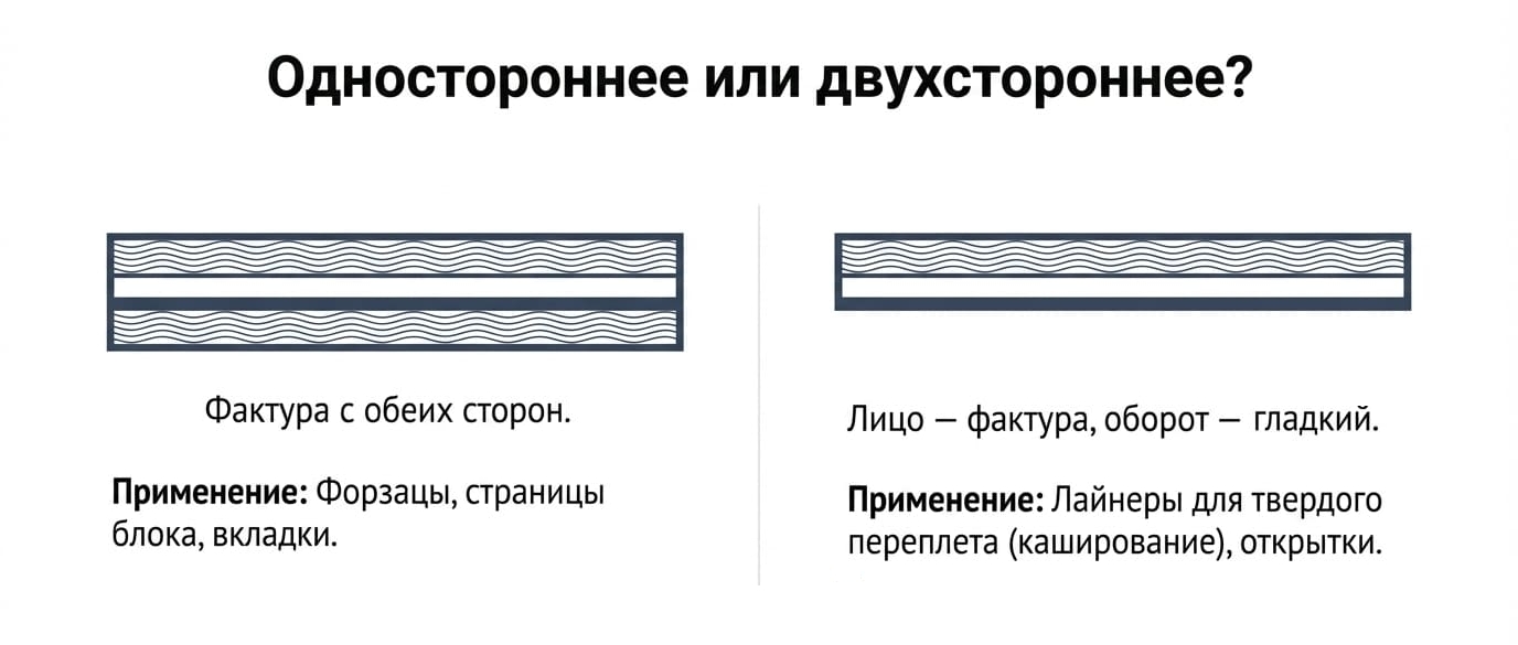 Дизайнерская бумага «лён»: виды, преимущества и применение в типографии